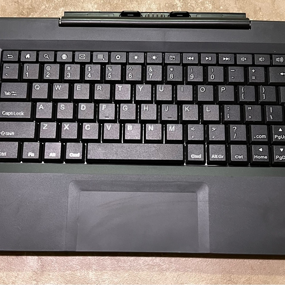 Black Keyboard with Touchpad